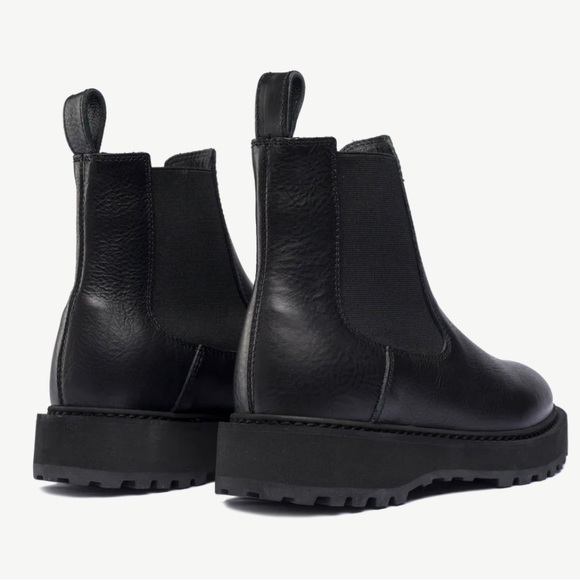 Diemme Alberone Black Leather Boots W × 1 size 38 - Picture 3 of 9